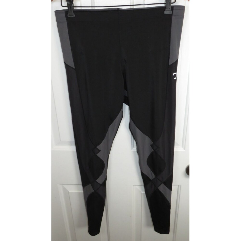 CW-X Mens Stabilyx Joint Support Compression Tights Black S/N 225809A Size XL